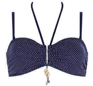 BIKINI TOP TRIUMPH SHELL COAST CTOW ΜΠΛΕ ΣΚΟΥΡΟ (40D) BIKINI TOP TRIUMPH SHELL COAST CTOW ΜΠΛΕ ΣΚΟΥΡΟ (40D)