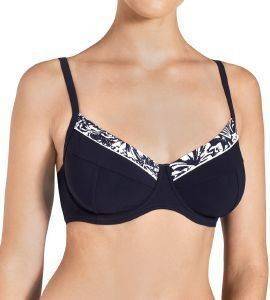 BIKINI TOP SLOGGI SWIM MIDNIGHT FLOWER CTOW BIG ���� ������ (44F)