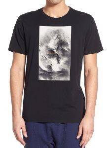 T-SHIRT WESC KATO ΜΕ ΤΥΠΩΜΑ ΜΑΥΡΟ (L) T-SHIRT WESC KATO ΜΕ ΤΥΠΩΜΑ ΜΑΥΡΟ (L)