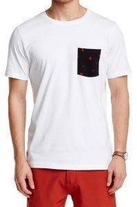 T-SHIRT WESC HOWARD ΜΕ ΤΣΕΠΗ ΛΕΥΚΟ (L) T-SHIRT WESC HOWARD ΜΕ ΤΣΕΠΗ ΛΕΥΚΟ (L)
