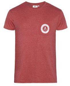 T-SHIRT WESC ICON CIRCLE MINI ΚΟΚΚΙΝΟ ΜΕΛΑΝΖΕ (L) T-SHIRT WESC ICON CIRCLE MINI ΚΟΚΚΙΝΟ ΜΕΛΑΝΖΕ (L)