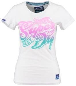 T-SHIRT SUPERDRY FOREVER ΜΕ ΣΤΑΜΠΑ ΛΕΥΚΟ (S) T-SHIRT SUPERDRY FOREVER ΜΕ ΣΤΑΜΠΑ ΛΕΥΚΟ (S)