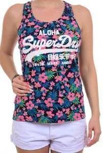 TOP SUPERDRY VINTAGE LOGO TROPICAL   (XL)