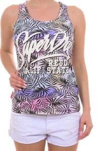 TOP SUPERDRY MIAMI SUNSHINE LEAF ��������� (L)
