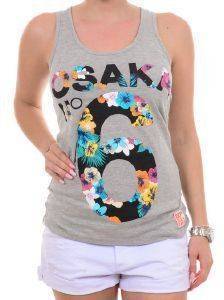 TOP SUPERDRY OSAKA 6 SUMMER ΓΚΡΙ ΜΕΛΑΝΖΕ (L) TOP SUPERDRY OSAKA 6 SUMMER ΓΚΡΙ ΜΕΛΑΝΖΕ (L)