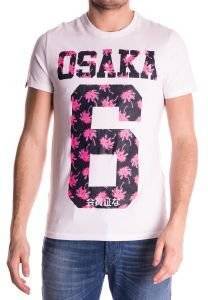 T-SHIRT SUPERDRY OSAKA PALM �� ������ ����� (L)