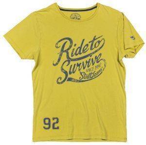 T-SHIRT STAFF JEANS REX ΚΙΤΡΙΝΟ (M) T-SHIRT STAFF JEANS REX ΚΙΤΡΙΝΟ (M)