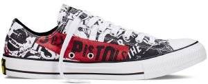 �������� CONVERSE ALL STAR CHUCK TAYLOR OX SEX PISTOLS 151195C WHITE/BLACK/RED (EUR:41)