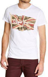 T-SHIRT PEPE JEANS FLAG LOGO ΛΕΥΚΟ (M) T-SHIRT PEPE JEANS FLAG LOGO ΛΕΥΚΟ (M)