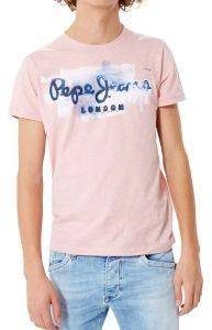 T-SHIRT PEPE JEANS GOLDERS ΡΟΖ (M) T-SHIRT PEPE JEANS GOLDERS ΡΟΖ (M)