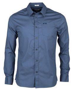 ΠΟΥΚΑΜΙΣΟ PEPE JEANS RIDLEYS ΣΚΟΥΡΟ ΜΠΛΕ (XL) ΠΟΥΚΑΜΙΣΟ PEPE JEANS RIDLEYS ΣΚΟΥΡΟ ΜΠΛΕ (XL)