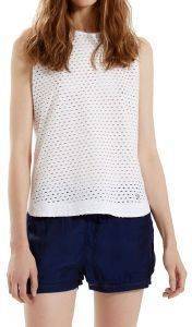 TOP PEPE JEANS PATRICIA ΜΕ ΔΙΑΤΡΗΤΟ ΣΧΕΔΙΟ ΛΕΥΚΟ (XS) TOP PEPE JEANS PATRICIA ΜΕ ΔΙΑΤΡΗΤΟ ΣΧΕΔΙΟ ΛΕΥΚΟ (XS)