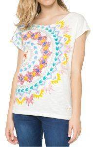 T-SHIRT DESIGUAL ANDERS ΜΕ ΣΧΕΔΙΑ ΙΒΟΥΑΡ (L) T-SHIRT DESIGUAL ANDERS ΜΕ ΣΧΕΔΙΑ ΙΒΟΥΑΡ (L)