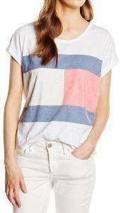 T-SHIRT TOMMY HILFIGER ASHLEIGH �� ������ ����� (M)