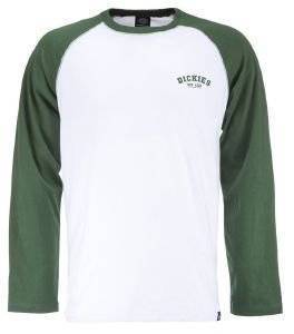 ΜΠΛΟΥΖΑ ΜΑΚΡΥΜΑΝΙΚΗ DICKIES BASEBALL ΛΕΥΚΟ/ΠΡΑΣΙΝΟ (M) ΜΠΛΟΥΖΑ ΜΑΚΡΥΜΑΝΙΚΗ DICKIES BASEBALL ΛΕΥΚΟ/ΠΡΑΣΙΝΟ (M)