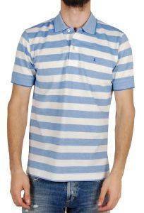 T-SHIRT POLO THE BOSTONIANS 3PS4379 ΡΙΓΕ ΓΑΛΑΖΙΟ/ΛΕΥΚΟ (L) T-SHIRT POLO THE BOSTONIANS 3PS4379 ΡΙΓΕ ΓΑΛΑΖΙΟ/ΛΕΥΚΟ (L)
