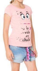 T-SHIRT DESIGUAL TALLAHASSE ΜΕ ΣΧΕΔΙΑ ΡΟΖ (NO 5-6) T-SHIRT DESIGUAL TALLAHASSE ΜΕ ΣΧΕΔΙΑ ΡΟΖ (NO 5-6)