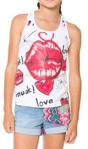 T-SHIRT DESIGUAL LONDON ΜΕ ΣΧΕΔΙΑ ΛΕΥΚΟ/ΚΟΚΚΙΝΟ (NO 5-6) T-SHIRT DESIGUAL LONDON ΜΕ ΣΧΕΔΙΑ ΛΕΥΚΟ/ΚΟΚΚΙΝΟ (NO 5-6)