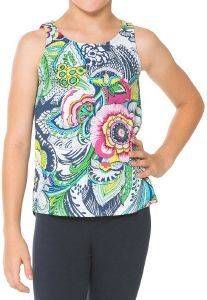 T-SHIRT DESIGUAL COLORADO FLORAL ����/��� (NO 7-8)