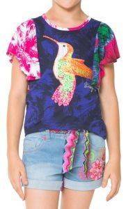 T-SHIRT DESIGUAL MICHIGAN ΜΕ ΣΧΕΔΙΑ ΠΟΛΥΧΡΩΜΟ (NO 5-6) T-SHIRT DESIGUAL MICHIGAN ΜΕ ΣΧΕΔΙΑ ΠΟΛΥΧΡΩΜΟ (NO 5-6)
