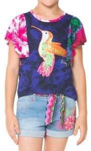 T-SHIRT DESIGUAL MICHIGAN ΜΕ ΣΧΕΔΙΑ ΠΟΛΥΧΡΩΜΟ (NO 7-8) T-SHIRT DESIGUAL MICHIGAN ΜΕ ΣΧΕΔΙΑ ΠΟΛΥΧΡΩΜΟ (NO 7-8)