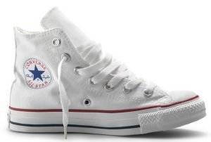  CONVERSE ALL STAR CHUCK TAYLOR CORE HI 3J253C OPTICAL WHITE (EUR:35)