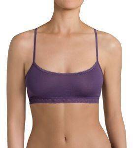 TOP SLOGGI EVERNEW LACE ΜΩΒ ΣΚΟΥΡΟ (XS) TOP SLOGGI EVERNEW LACE ΜΩΒ ΣΚΟΥΡΟ (XS)