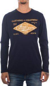 ΜΠΛΟΥΖΑ ΜΑΚΡΥΜΑΝΙΚΗ STAFF JEANS DONOVAN ΣΚΟΥΡΟ ΜΠΛΕ (M) ΜΠΛΟΥΖΑ ΜΑΚΡΥΜΑΝΙΚΗ STAFF JEANS DONOVAN ΣΚΟΥΡΟ ΜΠΛΕ (M)