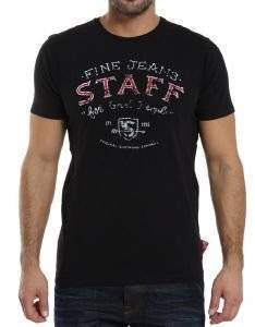 T-SHIRT STAFF JEANS BYRON ΜΑΥΡΟ (L) T-SHIRT STAFF JEANS BYRON ΜΑΥΡΟ (L)