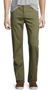  WESC EDDY CHINO G409445 FOREST GREEN (33/32)