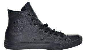 ������� CONVERSE ALL STAR CHUCK TAYLOR AS HI LEATHER 135251C BLACK (EUR:42.5)