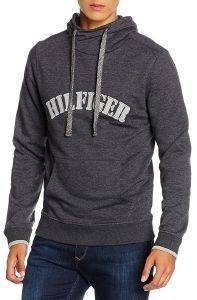 HOODIE TOMMY HILFIGER VARSITY FUNNEL ΑΝΘΡΑΚΙ (L) HOODIE TOMMY HILFIGER VARSITY FUNNEL ΑΝΘΡΑΚΙ (L)