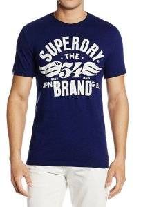 T-SHIRT SUPERDRY 54 BRAND COLD DYE ΣΚΟΥΡΟ ΜΠΛΕ (M) T-SHIRT SUPERDRY 54 BRAND COLD DYE ΣΚΟΥΡΟ ΜΠΛΕ (M)