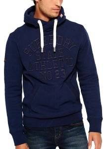 HOODIE SUPERDRY CORE APPLIQUE ΣΚΟΥΡΟ ΜΠΛΕ (XXL) HOODIE SUPERDRY CORE APPLIQUE ΣΚΟΥΡΟ ΜΠΛΕ (XXL)