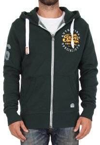 HOODIE ΜΕ ΦΕΡΜΟΥΑΡ SUPERDRY AUTHORISED SPECIALIST ΠΡΑΣΙΝΟ ΣΚΟΥΡΟ (M) HOODIE ΜΕ ΦΕΡΜΟΥΑΡ SUPERDRY AUTHORISED SPECIALIST ΠΡΑΣΙΝΟ ΣΚΟΥΡΟ (M)