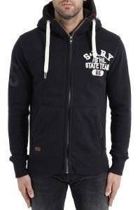 HOODIE ΜΕ ΦΕΡΜΟΥΑΡ SUPERDRY CORE APPLIQUE ΣΚΟΥΡΟ ΜΠΛΕ (M) HOODIE ΜΕ ΦΕΡΜΟΥΑΡ SUPERDRY CORE APPLIQUE ΣΚΟΥΡΟ ΜΠΛΕ (M)