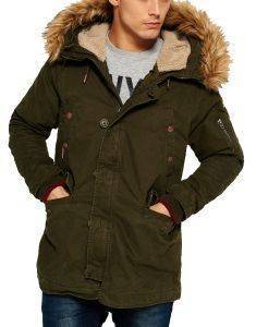 ΜΠΟΥΦΑΝ PARKA SUPERDRY ROOKIE HEAVY WEATHER PARKA ΣΚΟΥΡΟ ΧΑΚΙ (L) ΜΠΟΥΦΑΝ PARKA SUPERDRY ROOKIE HEAVY WEATHER PARKA ΣΚΟΥΡΟ ΧΑΚΙ (L)