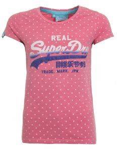 T-SHIRT SUPERDRY VINTAGE LOGO OVERDYED AOP  (S)