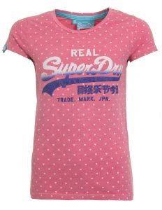 T-SHIRT SUPERDRY VINTAGE LOGO OVERDYED AOP ��� (L)