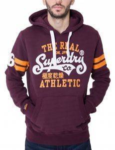 HOODIE SUPERDRY REAL TOKYO ΣΚΟΥΡΟ ΜΩΒ (XXL) HOODIE SUPERDRY REAL TOKYO ΣΚΟΥΡΟ ΜΩΒ (XXL)