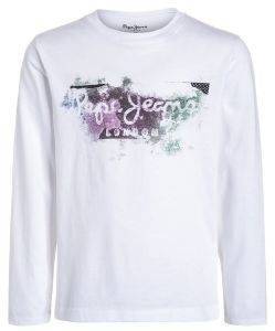 ΜΠΛΟΥΖΑ ΜΑΚΡΥΜΑΝΙΚΗ PEPE JEANS GOODGE JK ΛΕΥΚΟ (NO 8) ΜΠΛΟΥΖΑ ΜΑΚΡΥΜΑΝΙΚΗ PEPE JEANS GOODGE JK ΛΕΥΚΟ (NO 8)