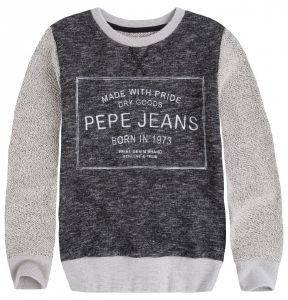 ΠΟΥΛΟΒΕΡ PEPE JEANS STE JR ΜΑΥΡΟ ΜΕΛΑΝΖΕ (NO 8) ΠΟΥΛΟΒΕΡ PEPE JEANS STE JR ΜΑΥΡΟ ΜΕΛΑΝΖΕ (NO 8)