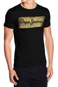 T-SHIRT PEPE JEANS CHARING ΜΑΥΡΟ (L) T-SHIRT PEPE JEANS CHARING ΜΑΥΡΟ (L)