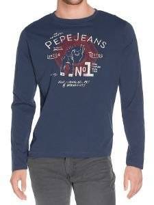 ΜΠΛΟΥΖΑ ΜΑΚΡΥΜΑΝΙΚΗ PEPE JEANS KYONE ΣΚΟΥΡΟ ΜΠΛΕ (M) ΜΠΛΟΥΖΑ ΜΑΚΡΥΜΑΝΙΚΗ PEPE JEANS KYONE ΣΚΟΥΡΟ ΜΠΛΕ (M)