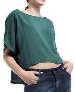 CROP TOP HELMI ΜΕ ΧΑΜΟΓΕΛΟ ΠΡΑΣΙΝΟ (M) CROP TOP HELMI ΜΕ ΧΑΜΟΓΕΛΟ ΠΡΑΣΙΝΟ (M)
