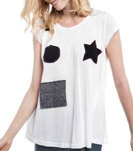 T-SHIRT HELMI ΜΕ PATCH ΣΧΗΜΑΤΑ ΛΕΥΚΟ (S) T-SHIRT HELMI ΜΕ PATCH ΣΧΗΜΑΤΑ ΛΕΥΚΟ (S)