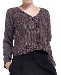 CROP TOP HELMI ΜΑΚΡΥΜΑΝΙΚΟ ΕΜΠΡΙΜΕ ΚΟΚΚΙΝΟ/ΜΑΥΡΟ (M) CROP TOP HELMI ΜΑΚΡΥΜΑΝΙΚΟ ΕΜΠΡΙΜΕ ΚΟΚΚΙΝΟ/ΜΑΥΡΟ (M)