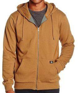 HOODIE ΜΕ ΦΕΡΜΟΥΑΡ DICKIES KINGSLEY ΚΑΦΕ (M) HOODIE ΜΕ ΦΕΡΜΟΥΑΡ DICKIES KINGSLEY ΚΑΦΕ (M)