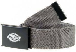  DICKIES ORCUTT BELT CHARCOAL GRAY (120CM)