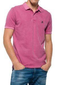 T-SHIRT POLO REPLAY M3194 .000.20132V ΣΚΟΥΡΟ ΡΟΖ (M) T-SHIRT POLO REPLAY M3194 .000.20132V ΣΚΟΥΡΟ ΡΟΖ (M)